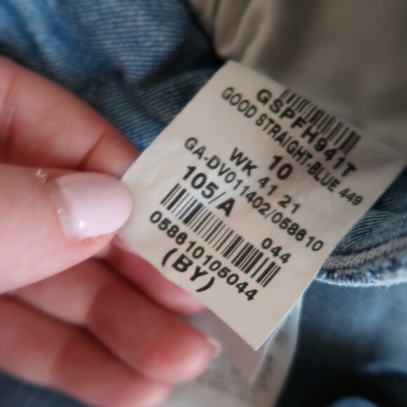 Good American - GOOD LEGS STRAIGHT JEANS - Picture 4 of 5